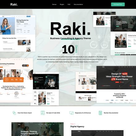 ThemeForest Raki