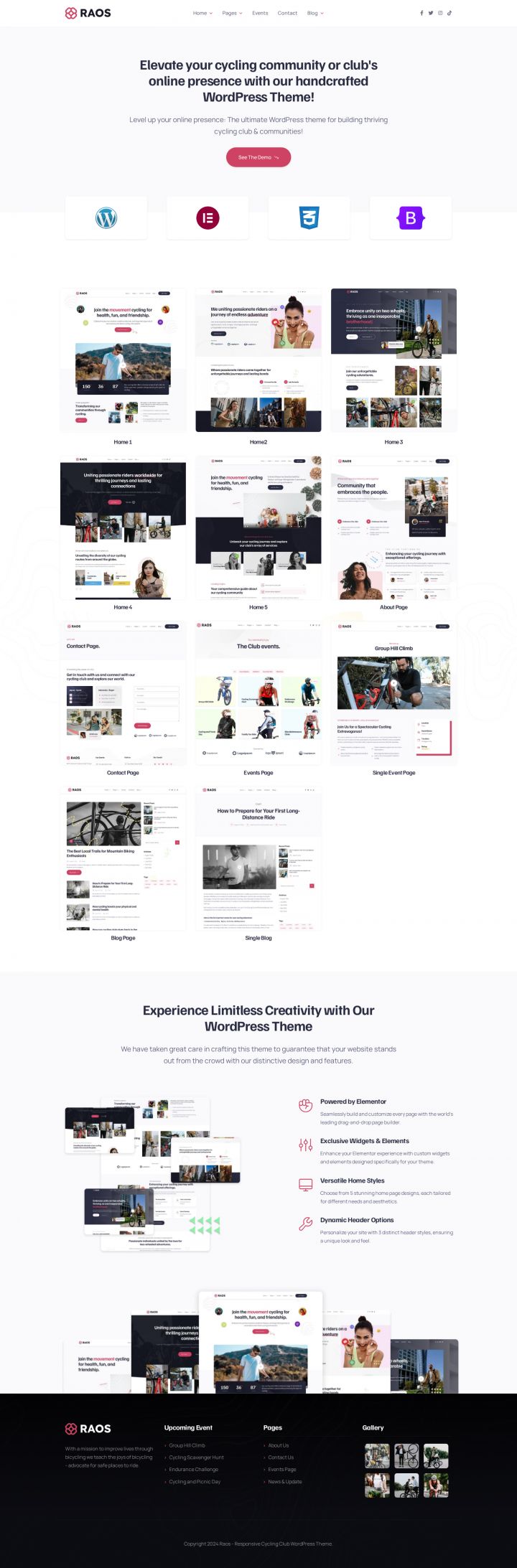 Шаблон ThemeForest Raos WordPress шаблон ThemeForest Raos
