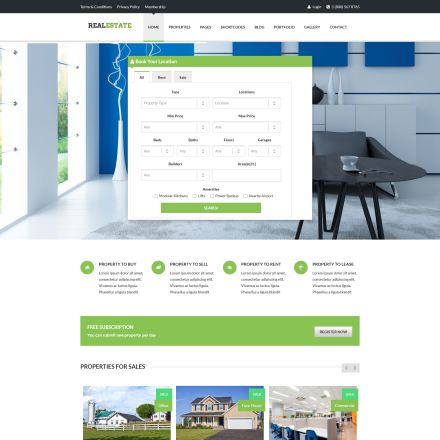 ThemeForest Real Estate