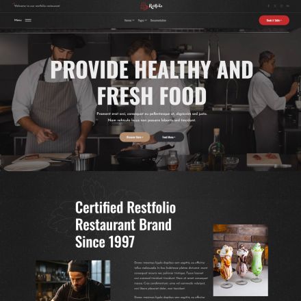 ThemeForest Restfolio