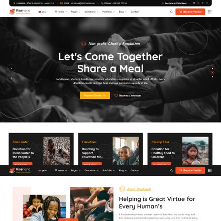 ThemeForest RiseHand