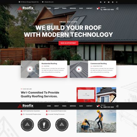 ThemeForest Roofix