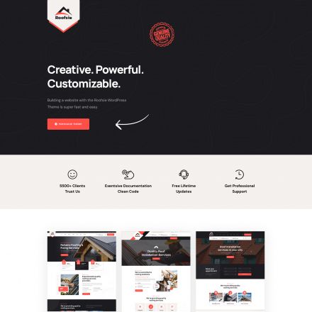 ThemeForest Roofsie