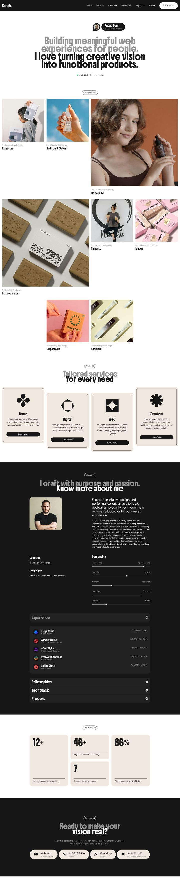 WordPress шаблон ThemeForest Rubab