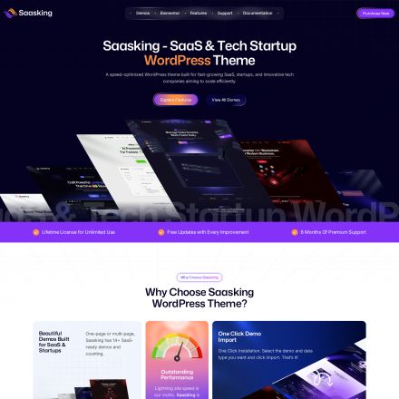 ThemeForest Saasking