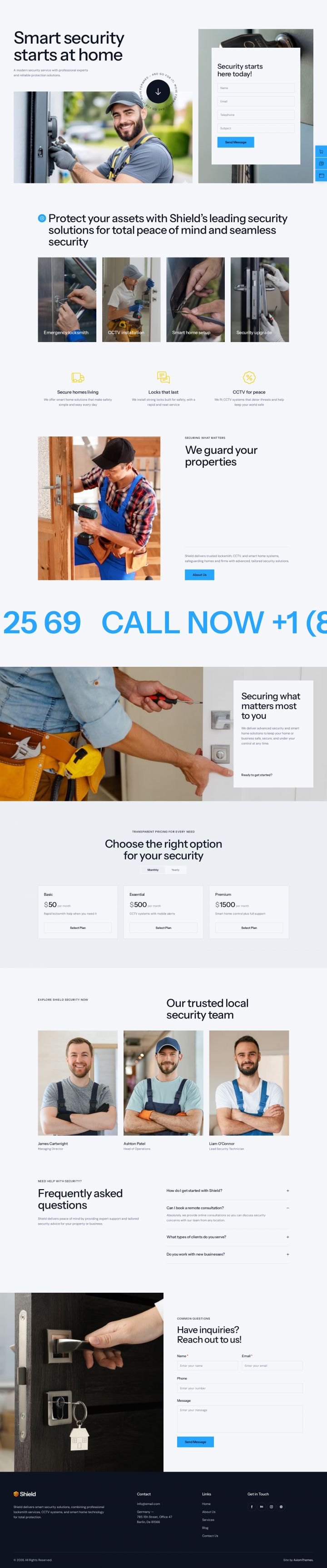 Шаблон ThemeForest Shield WordPress шаблон ThemeForest Shield