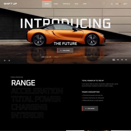 ThemeForest ShiftUp