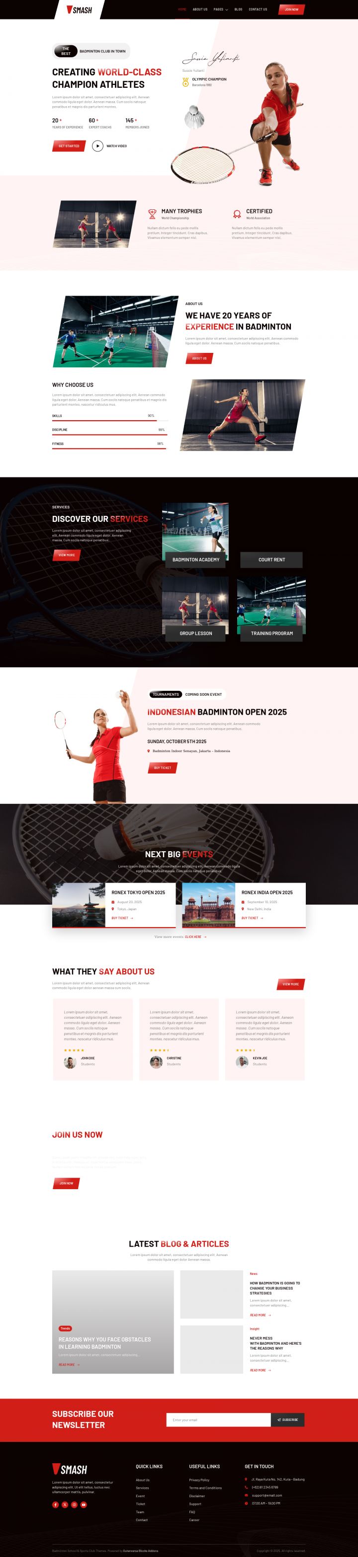 WordPress шаблон ThemeForest Smash