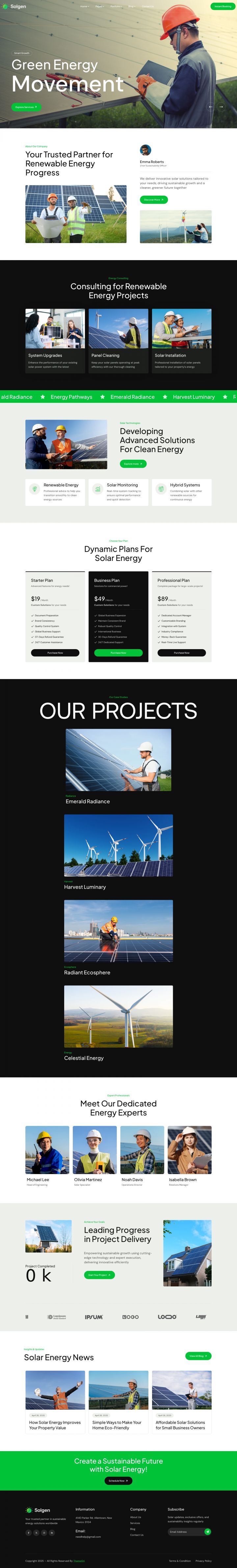 Шаблон ThemeForest Solgen WordPress шаблон ThemeForest Solgen