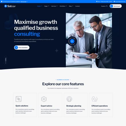 ThemeForest Solvior