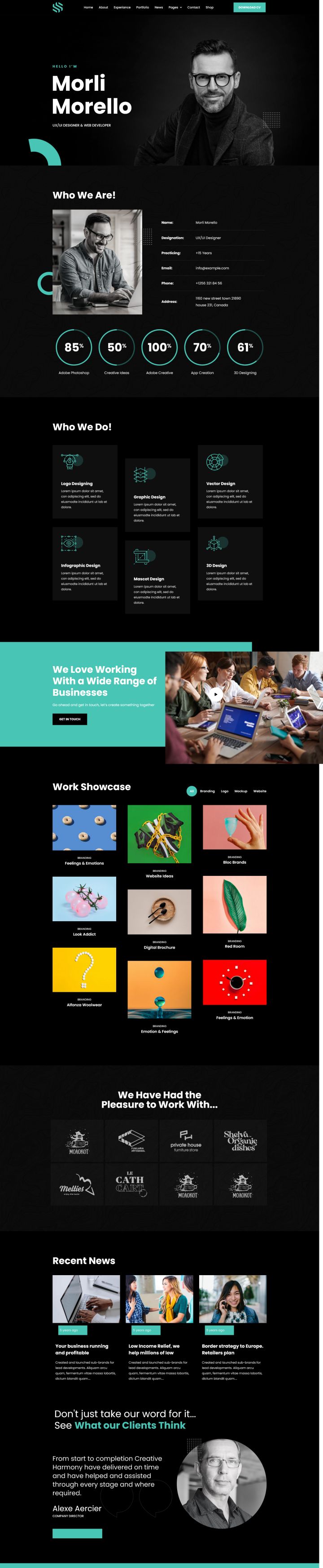 WordPress шаблон ThemeForest Sonx