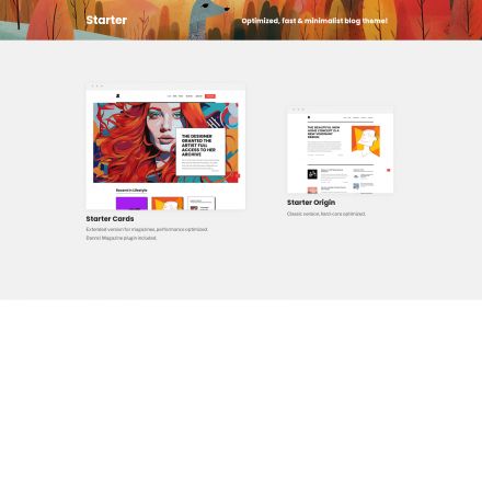 ThemeForest Starter