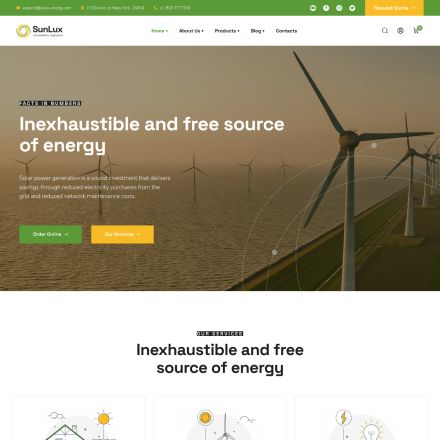 ThemeForest Sunlux