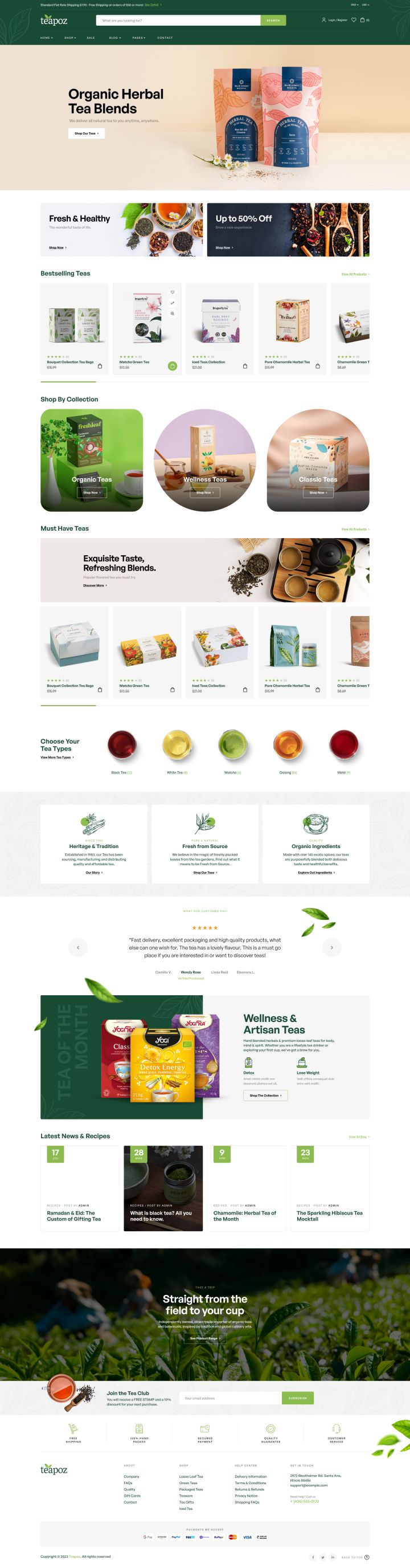 Шаблон ThemeForest Teapoz WordPress шаблон ThemeForest Teapoz