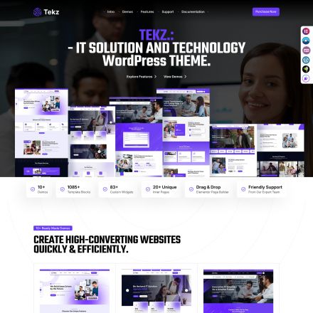 ThemeForest Tekz