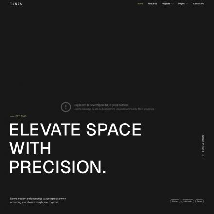 ThemeForest Tensa