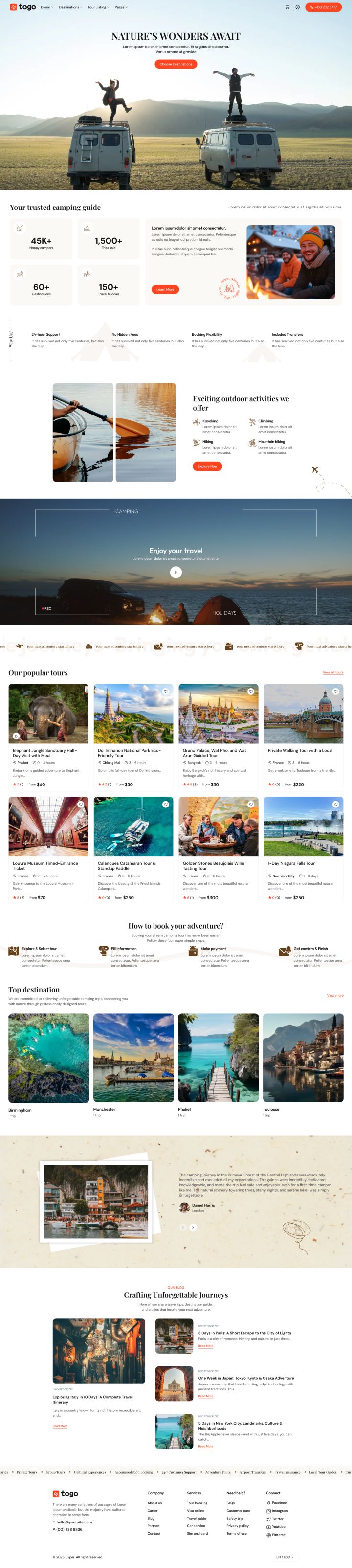 WordPress шаблон ThemeForest Togo