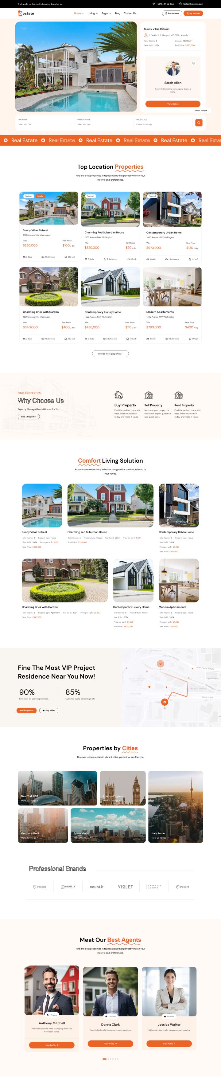 WordPress шаблон ThemeForest Tostate