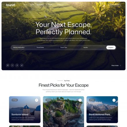 ThemeForest Tourizt