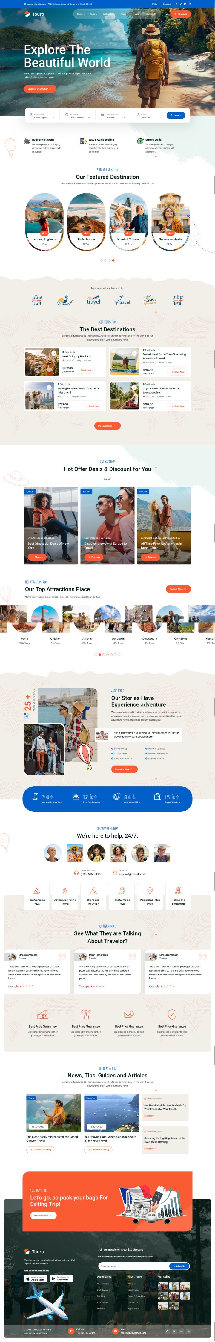 WordPress шаблон ThemeForest Touro