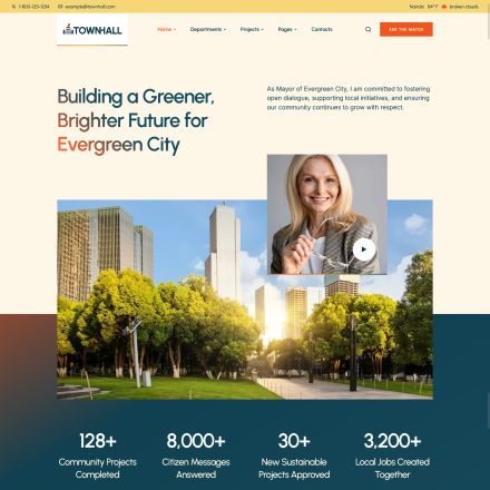 ThemeForest Town Hall