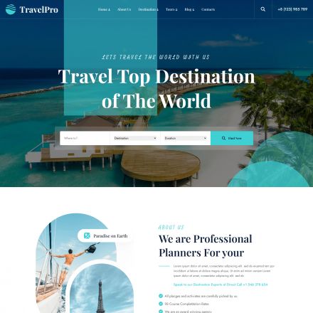 ThemeForest TravelPro