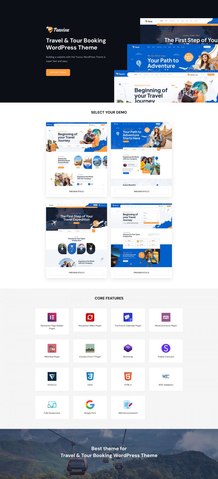 Шаблон ThemeForest Travivu WordPress шаблон ThemeForest Travivu