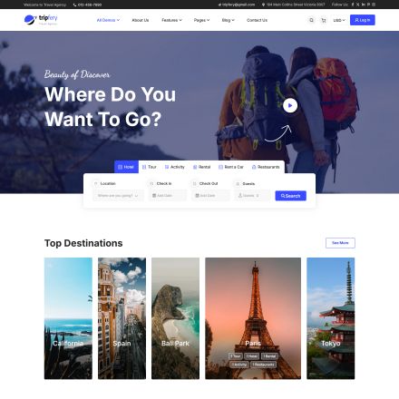 ThemeForest Tripfery