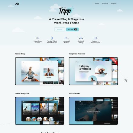 ThemeForest Tripp