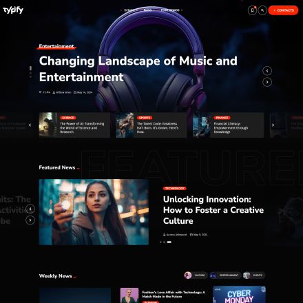 ThemeForest Typify