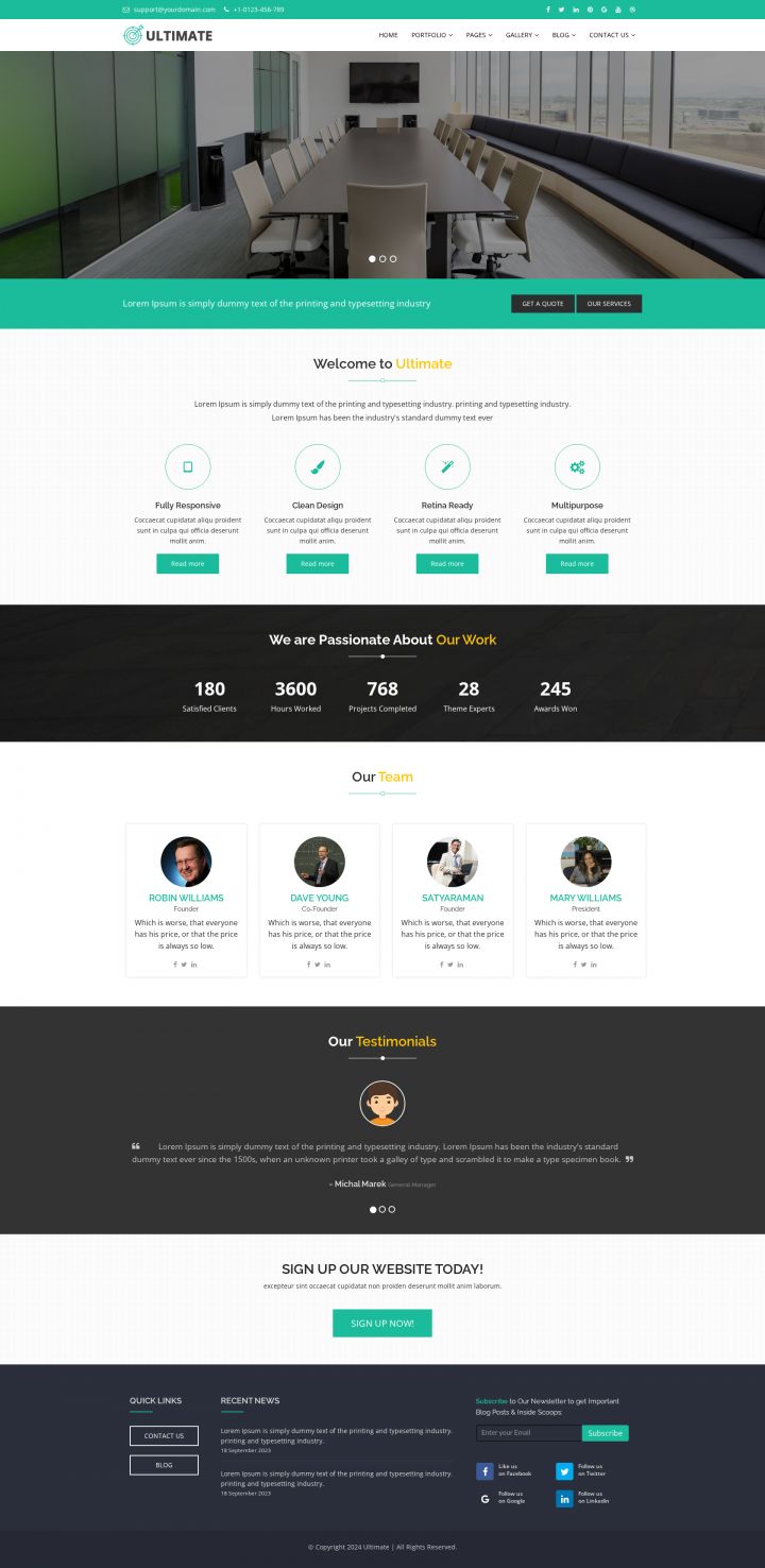 Шаблон ThemeForest Ultimate WordPress шаблон ThemeForest Ultimate