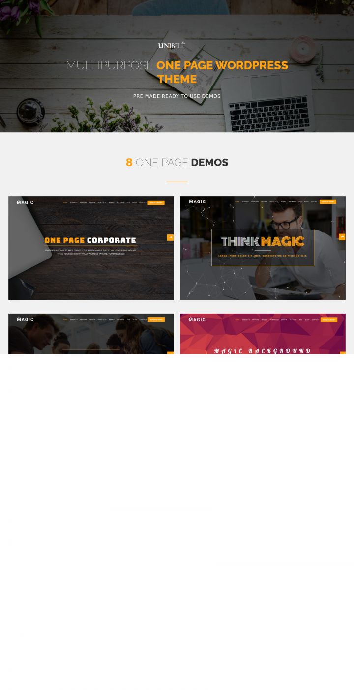 Шаблон ThemeForest Unibell WordPress шаблон ThemeForest Unibell