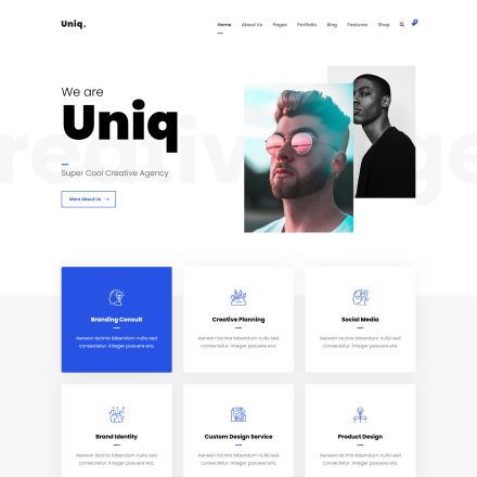 ThemeForest Uniq
