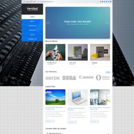 ThemeForest Vertikal