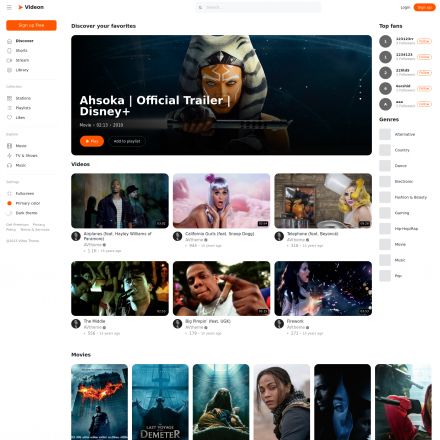 ThemeForest Videon
