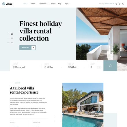 ThemeForest Villax