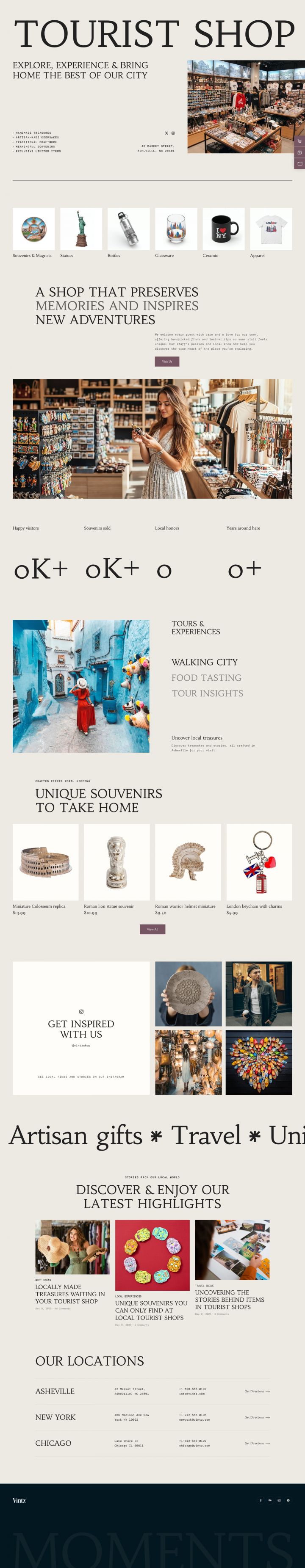 WordPress шаблон ThemeForest Vintz