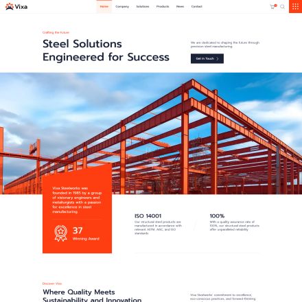 ThemeForest Vixa