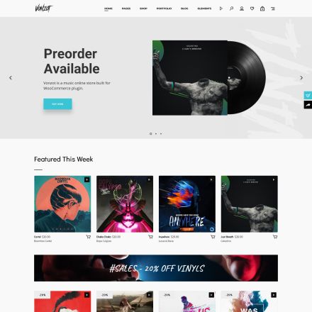 ThemeForest Vonzot