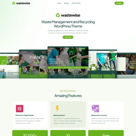 ThemeForest Wastewise