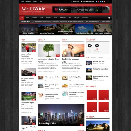 ThemeForest World Wide