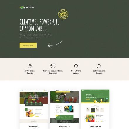 ThemeForest Wostin