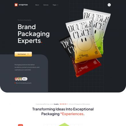 ThemeForest Wrapmax