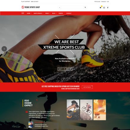 ThemeForest Xsports
