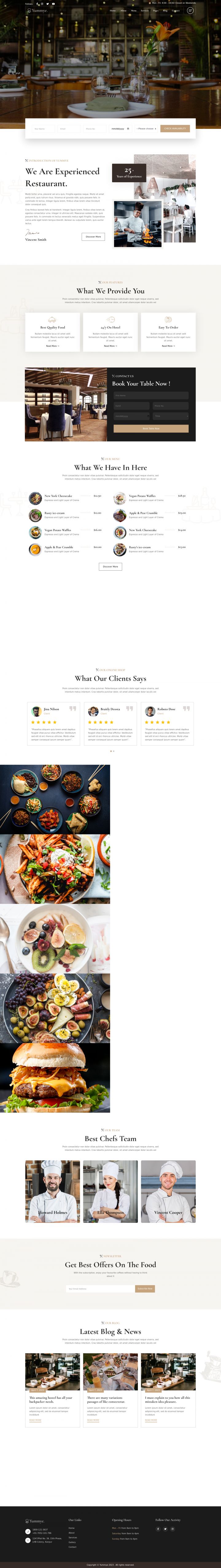 Шаблон ThemeForest Yummye WordPress шаблон ThemeForest Yummye