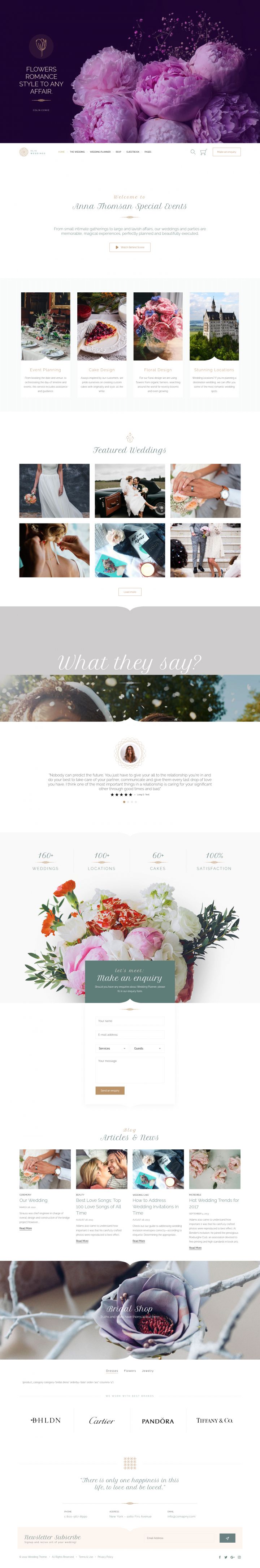 WordPress шаблон ThemeForest Alis