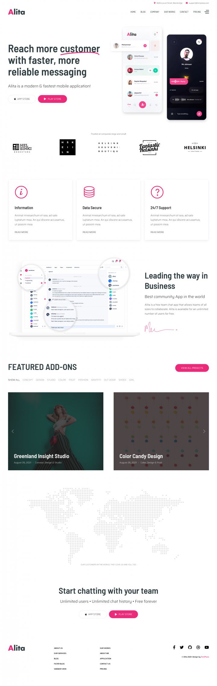 WordPress шаблон ThemeForest Alita