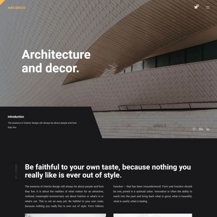 ThemeForest Arcdeco