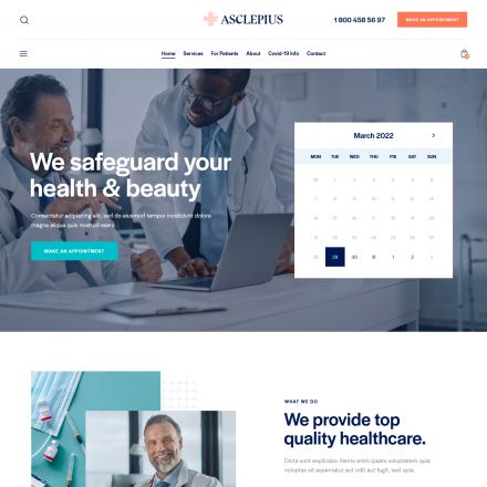 ThemeForest Asclepius