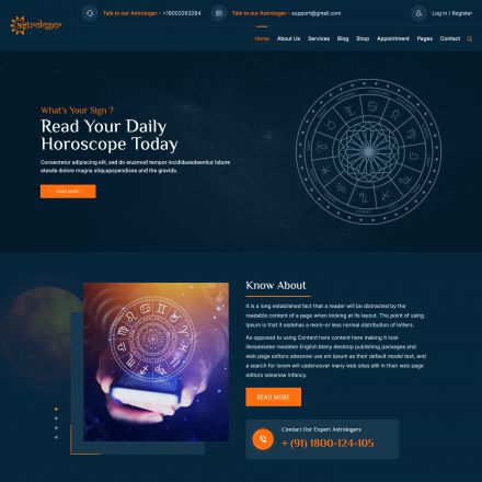 ThemeForest Astrologer